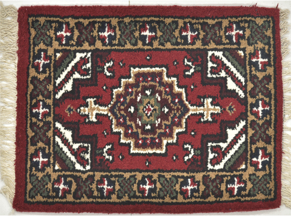 Design No.: 1 |  Quality: Rajpur Pusti | Colour: Red/Multy