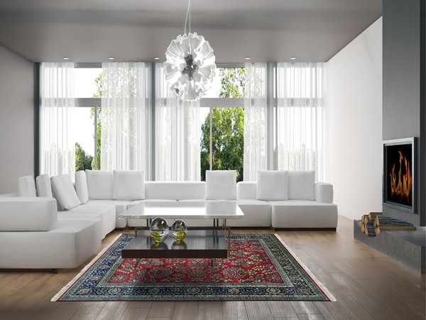 Design No.: Sarukh |  Quality: American Sarukh | Colour: Red
