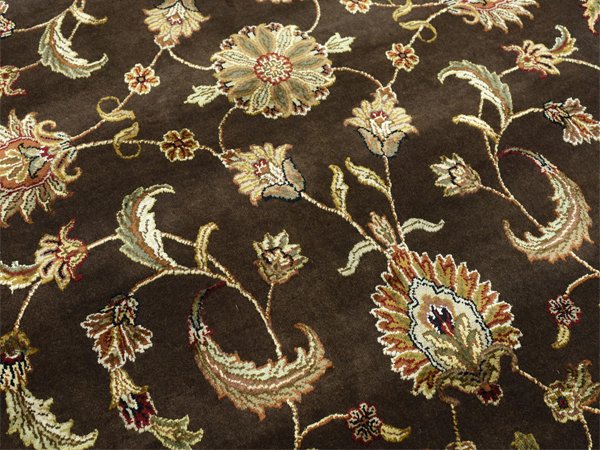 Design No.: Wool Silk |  Quality: Wool Silk | Colour: Brown