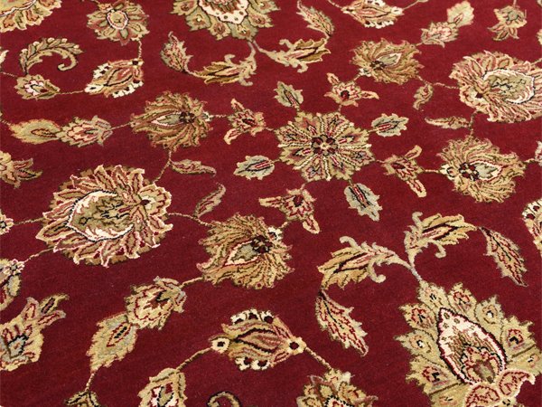 Design No.: Wool Silk |  Quality: Wool Silk | Colour: Red
